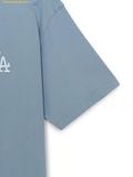  Áo Phông MLB Vintage Denim-like Monogram Big Lux Oversized Short Sleeve T-shirt LA Dodgers D.Skyblue 3ATSM0663-07SBD 