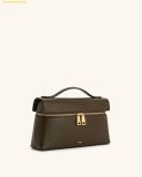  Túi Xách JW PEI Thea Top Handle Bag Dark Olive 