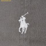  Mũ Lưỡi Trai Polo Ralph Lauren The Iconic Cotton Chino Ball Cap Grey 