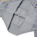  Áo Sweat Crop MLB Women's Basic Velvet Crop Man-to-Man B (D.Melange Grey) 3FMTB0924-43MGD 
