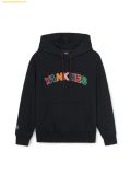  Áo Hoodie MLB Varsity Color Buckle Graphic Fleece Hoodie NY (Black) 3AHDV0746-50BKS 