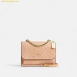  Túi Đeo Chéo Coach Klare Crossbody Bag In Signature Leather Gold Faded Blush CDA97 