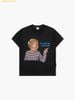  Áo Phông ADLV Finger-Pointing Lettering Baby Face Short Sleeve T-Shirt 