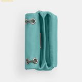  Túi Xách Coach Tabby Shoulder Bag 20 With Quilting CBG33 Xanh Mint 