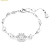  Lắc Tay Swarovski Idyllia Bracelet Snowflake White Crystals Rhodium Plated 5691485 