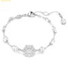  Lắc Tay Swarovski Idyllia Bracelet Snowflake White Crystals Rhodium Plated 5691485 