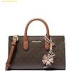  Túi Đeo Chéo Michael Kors Scarlett X Small East West Top Zip Crossbody Bag - Brown Acorn 