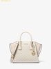  Túi Đeo Chéo Michael Kors Avril Small Logo and Leather Satchel Light Cream Multi 35F4G4VS1B 