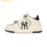  Giày Thể Thao MLB Cổ Cao Chunky Liner Mid New York Yankees Black 3ASXLMB3N-50BKS 