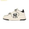  Giày Thể Thao MLB Cổ Cao Chunky Liner Mid New York Yankees Black 3ASXLMB3N-50BKS 