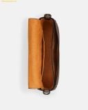  Túi Đeo Chéo Coach Amelia Saddle Dark Stone 