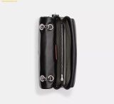  Túi Đeo Chéo Coach Tabby Shoulder Bag 26 With Pillow Quilting Black CP150 