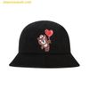 Mũ Bucket MLB Unisex Mega Bear Dome Hat New York Yankees 32CPHF111-50L Đen