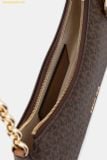  Túi Đeo Vai Michael Kors Nolita Medium Signature Logo Chain Pochette 32R6GY5W6B brown 