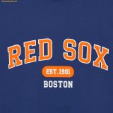  Áo Phông MLB Unisex Boston Red Sox Varsity Over Fit T-Shirt 3ATSV0243-43RBS Blue 