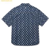  Áo Sơ Mi MLB Classic Monogram Denim Short Sleeves Shirt New York Yankees 3ADRMN123-50BLS 