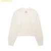  Áo Sweat Crop MLB Women's Basic Velvet Crop Man-to-Man NY (Ivory) 3FMTB0924-50IVS 