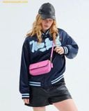  Túi Đeo Vai Coach Brook Flap Chain Bag Hồng 