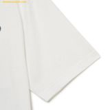  Áo Phông MLB Varsity Number Graphic Overfit Short Sleeve T-Shirt CLE (White) 3ATSV0334-45WHS 