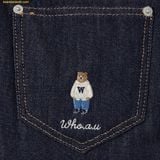  Túi Tote Whoau Steve Denim Shoulder Bag TTWDNXD Navy 