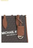  Túi Tote Vuông Michael Kors Mirella Small Shopper Crossbody Brown 
