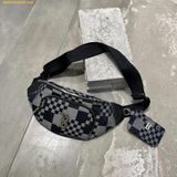  Túi Đeo Hông MLB Checkerboard Jacquard Hip Sack B (Black) 3AHSM082N-43BKS 