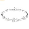  Vòng Tay, Lắc Tay Swarovski Constella bracelet Crystal pearl, Round cuts, White, Rhodium plated 5707511 