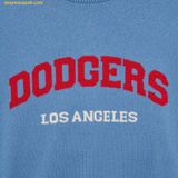  Áo Sweat Len MLB Varsity Sweater LA (D.Sky Blue) 3AKPV0134-07SBD 