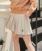  Chân Váy Xếp Ly MLB Women's Classic Sports Pleated Skirt BOS (L.Beige) 3FSKG0134-43BGL 
