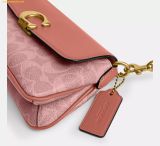  Túi Đeo Vai COACH Jet Shoulder Bag In Signature Canvas Melon Pink CBA83 