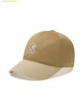  Mũ lưỡi trai MLB Varsity One-Point Color Block Unstructured Ball Cap NY (D.Beige) 3ACP3404N-50BGD 