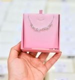  Dây Chuyền Swarovski Constella necklace Mixed cuts, White, Rhodium plated 5722473 