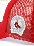 Mũ lưỡi Trai MLB Boston Red Sox Signature Patch Mesh Cap 3AMCB0463-43RDL L.Red 