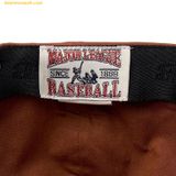  Mũ Lưỡi Trai MLB Mega Bear Boston Red Sox Ball Cap 3ACPMB04N 43BRL Màu Nâu 