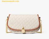  Túi Đeo Chéo Michael Kors Mila Small Signature Logo Crossbody Bag VANILLA 35F5GIMC1B 