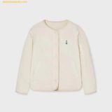  Áo Khoác Phao WHOAU Steve Reversible Quilting Jacket Cream WHJJG1112F 