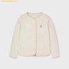  Áo Khoác Phao WHOAU Steve Reversible Quilting Jacket Cream WHJJG1112F 