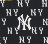  Áo Sweater MLB Dia Monogram Allover Jacquard Comfortable Fit New York Yankees 3AMTM0134-50BKS - Đen 