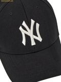  Mũ Lưỡi Trai MLB New Fit Structure Ball Cap New York Yankees 3ACP0802N-50BKS Black 