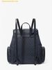  Balo Michael Kors Jet Set Large Signature Logo Backpack Admiral Navy 35T1STTB3B 