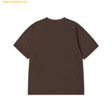  Áo Phông ADLV Ac Bear Welcome Short Sleeve T-Shirt Nâu 