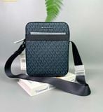  Túi Đeo Chéo Nam Michael Kors Cooper Signature Logo Flight Bag 37F2LCOL6J Navy 