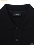  Áo Polo MLB Varsity Small Cursive Oversized Collared T-shirt New York Yankees 