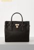  Túi Xách Michael Kors Hamilton Moderne Large Leather Satchel 30F5GNXS3L Brown 