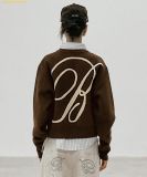  Áo Sweat Len Badblood Classic Big Logo Crewneck Sweater - Nâu w-knt24-007 