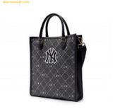  Túi Tote MLB Diamond Monogram Big Tote Bag NY Black 7ACRMDA3N-50BKS 