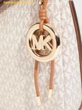  Túi Đeo Chéo Michael Kors Nolita Medium Signature Logo Shoulder Bag Vanila Acorn 30F5GY5M2B 