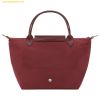  Túi Xách Longchamp Le Pliage Original Size S Handbag Pomegranate / Grenade - Recycled canvas Đỏ Lựu 