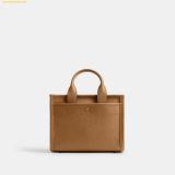  Túi Tote Vuông Coach Cargo Tote Bag 20 Honey Brown CAO26 