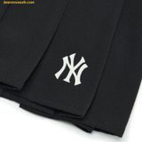  Chân Váy Xếp Ly MLB Women's Basic Pleated Skirt NY (Black) 3FSKB0324-50BKS 